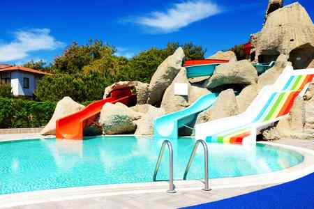 Toboggan piscine